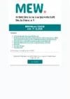 Weihnachtsgrüße der Geschäftsführung

Bundeskabinett bringt Weiterentwicklung der THG-Quote voran – MEW begrüßt klare Perspektiven für mittelständische Energieunternehmen

Talking Energy – Mobilität zwischen Molekül und Megawatt